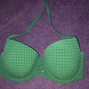 Green Bathing Suit Top